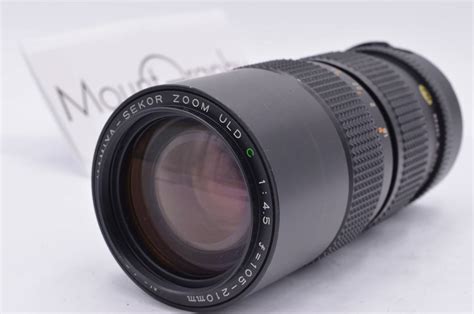 【やや傷や汚れあり】★実用美品★ マミヤ Mamiya Mamiya Sekor Zoom Uld C 105 210mm F45 645