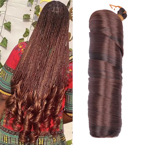 Spiral Curls Braiding Hair 24inch Synthetic French Curls Ombre Crochet