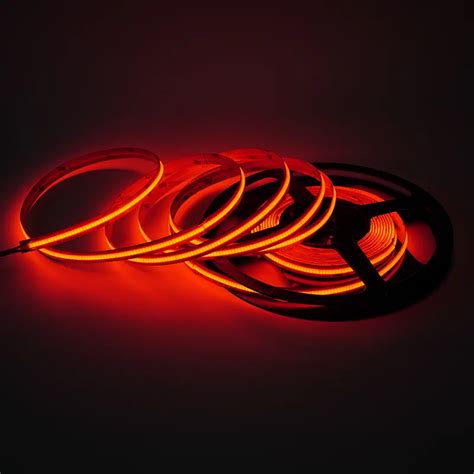 High Efficiency Red Flexible Cob Led Strip V Unitop