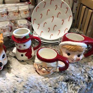 Mrs Claus Shaped Handcrafted Ceramic Mugs Mugs Handcrafted Ceramics