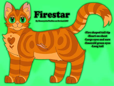 Warrior Cats Designs 8 Firestar Old By Heneryettathehen On Deviantart