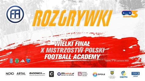 MPFA 2023 TRANSMISJA ROZGRYWEK X Finału Mistrzostw Polski Football