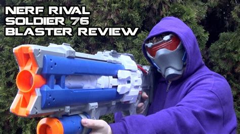 Nerf Rival Overwatch Soldier 76 Blaster Review Its Huge Walcom