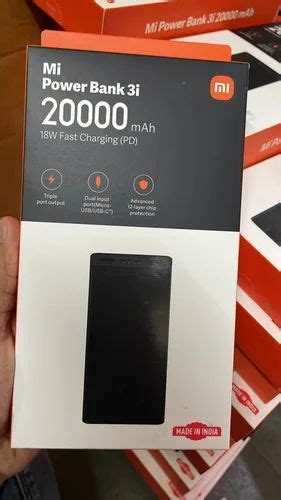Mi 20000 Mah Power Bank at ₹ 1850/piece in Mumbai | ID: 2849538943548