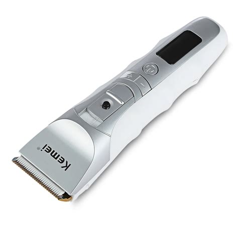 Electric LCD Rechargeable Electric Hair Clipper Haircut Trimmer Barber Shaving Hair Clipper Hair ...