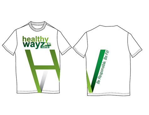 Healthy Wayz Camp Brand Identity on Behance