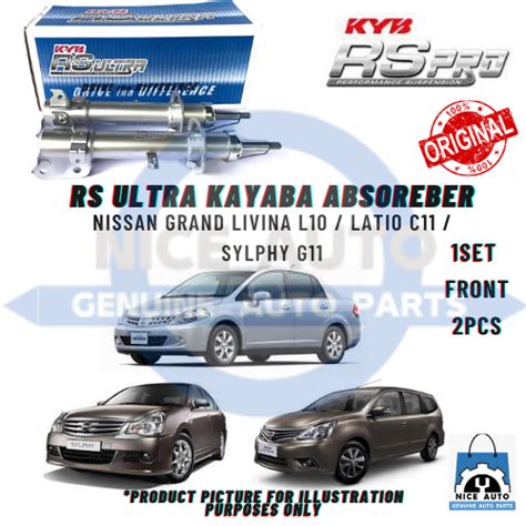 Nissan Grand Livina L Latio C Sylphy G Front Kayaba Kyb Rs