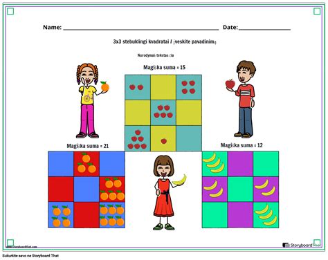 Magic Squares Darbalapiai Galvos Kiai Ir Matematikos Aik T