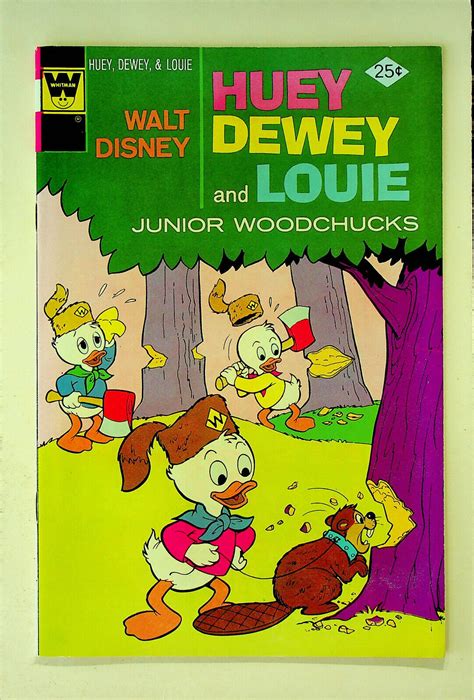 Huey Dewey And Louie Junior Woodchucks Aug Whitman Vf