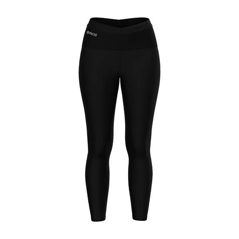 Womens Ankle Tights Pockets 360 Black Mude Sports Vn