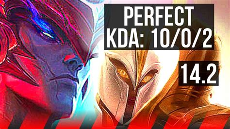 YONE Vs KAYLE TOP 10 0 2 7 Solo Kills Legendary KR Diamond 14