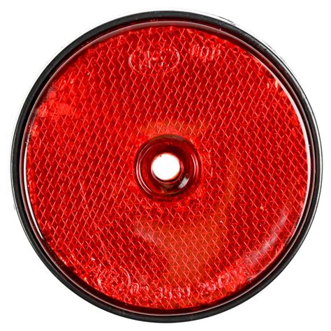 Benson Schroefbevestiging Reflector Rond Mm Rood Cheap