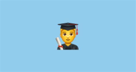 👨‍🎓 Estudiante Hombre Emoji On Whatsapp 2197