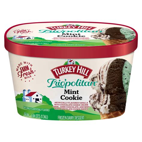 Save On Turkey Hill Trio Politan Mint Cookie Frozen Dairy Dessert Order