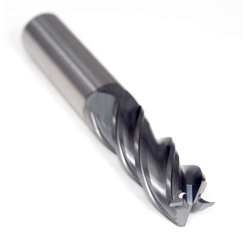 Garr Carbide Corner Radius End Mill Fl Alcrn Radius