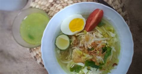 resep  soto ayam kuning segaaaaarr oleh novi oppie indriana cookpad