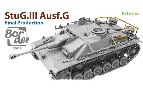 StuG III Ausf G Late Production With Full Interior Border BT020