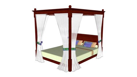 Canopy Bed 3d Warehouse