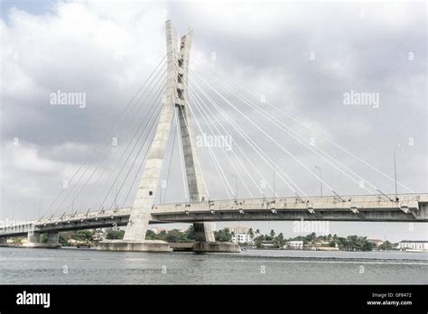 Lekki-Ikoyi Bridge, Lagos, Nigeria, West Africa Stock Photo - Alamy