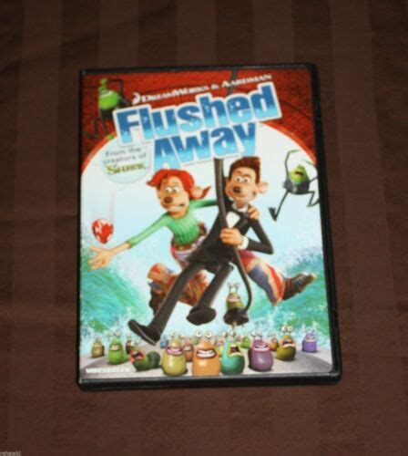 Flushed Away Dvd 2007 Widescreen Dreamworks From The Creators Of