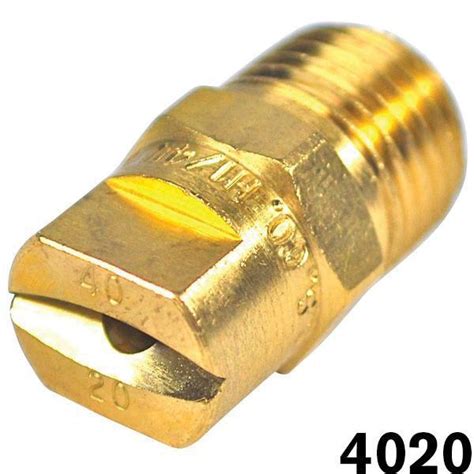 Nozzle Tip Brass Soft Wash 40 Deg 4020