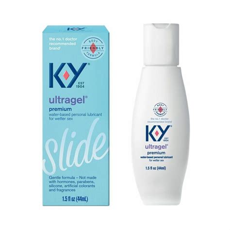 K Y Ultra Gel 1 5 Fl Oz Water Based Lubricant