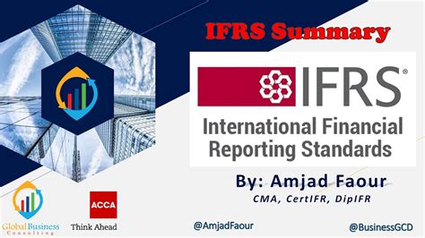 Ifrs Summaryifrs Introductioncertifr Youtube