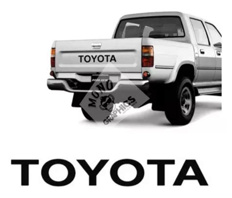 Stickers Toyota Hilux Letras Original Cuotas Sin Inter S