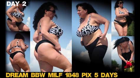 Beach Candid Chubby Granny And Milf Must See