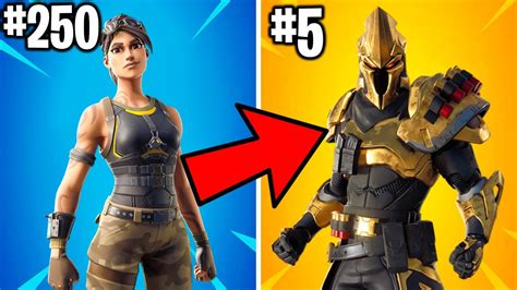 RANKING EVERY FORTNITE SKIN OF 2019 FROM WORST TO BEST YouTube