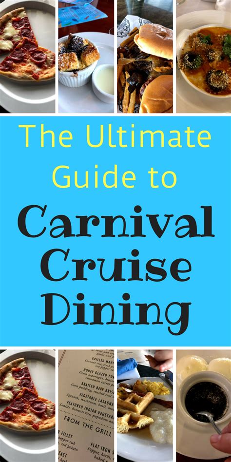 The Ultimate Guide to Carnival Cruise Food (2024) - Magical Family Travel Guide