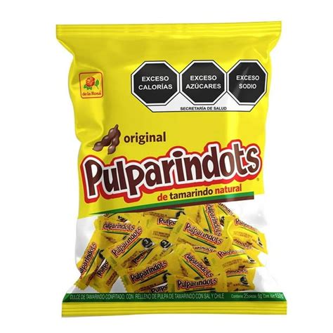 Dulce De Tamarindo Confitado De La Rosa Pulparindots 150 G Walmart