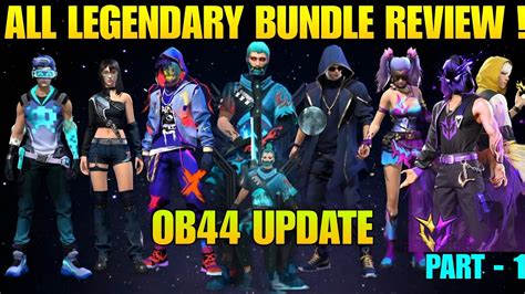 Ob Update All Bundles In Free Fire Upcoming Bundle In Free