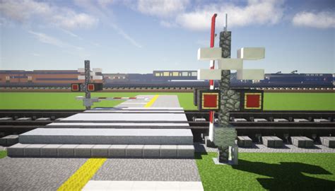 Railroad Crossing Minecraft Map