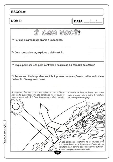 Atividades Sobre O Ar Atmosfera Educa O Infantil E