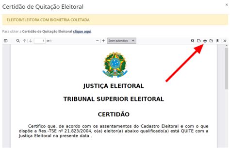 Como Emitir Uma Certid O De Quita O Eleitoral Pelo Celular E