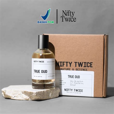 Jual Nifty Twice True Oud EDP 50ml Parfum Pria Wanita Unisex