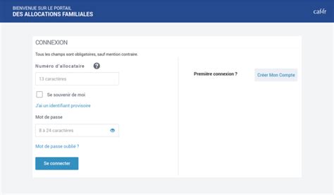 Numéro allocataire CAF comment l obtenir