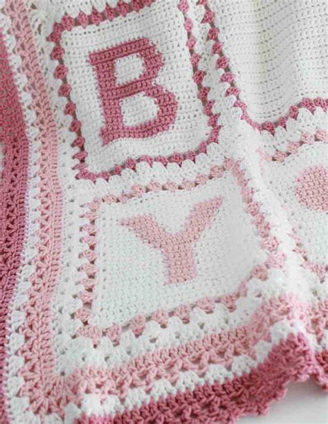 Baby Alphabet Blocks Afghan Crochet Pattern– Maggie's Crochet