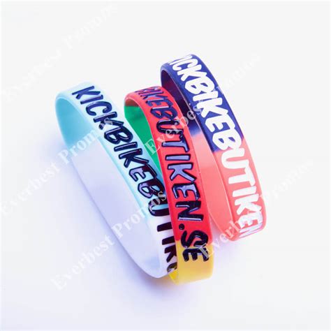 Cheap Personalized Silicone Wristbands Customized Silicone Wristbands