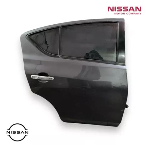 Puerta Trasera Copiloto Versa 2012 Al 2020 Nissan Original Meses Sin