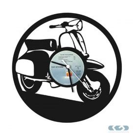 Orologio In Vinile 33 Giri Vespa