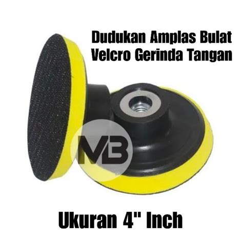 Jual Tatakan Amplas Bulat I Flapdisc Dudukan Amplas Velcro Gerinda