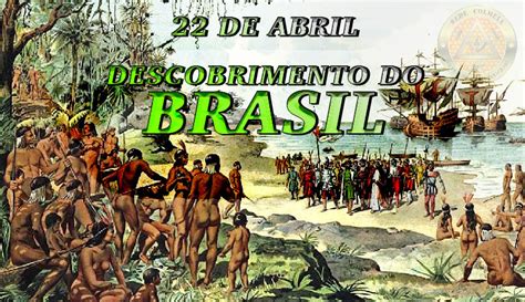 Descoberta Do Brasil Em De Abril De Pelo Templ Rio Pedro