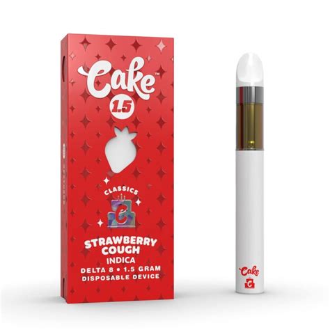 Cake Delta 8 “strawberry Cough” Disposable Vape