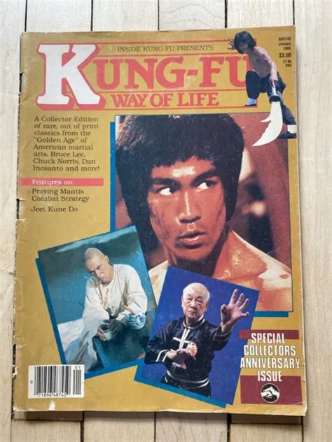 Kung Fu Way Of Life Magazine Special Collectors Anniversary Issue