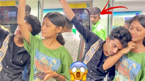 Sleeping On Strangers In The Metro Prank Part 4 Epic Reaction 😍