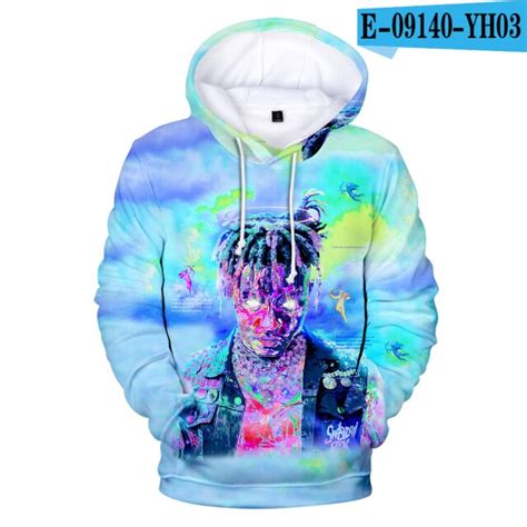 Juice Wrld Hoodie New Fashion Pullover 3d Printed Hoodie Juice Wrld