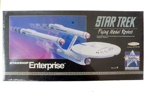 Buy Vintage Star Trek 1991 Flying Model Rocket The USS Enterprise NCC