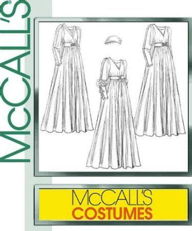 Costume Dress Patterns Mccalls Patterns Dress Wedding Dress Patterns